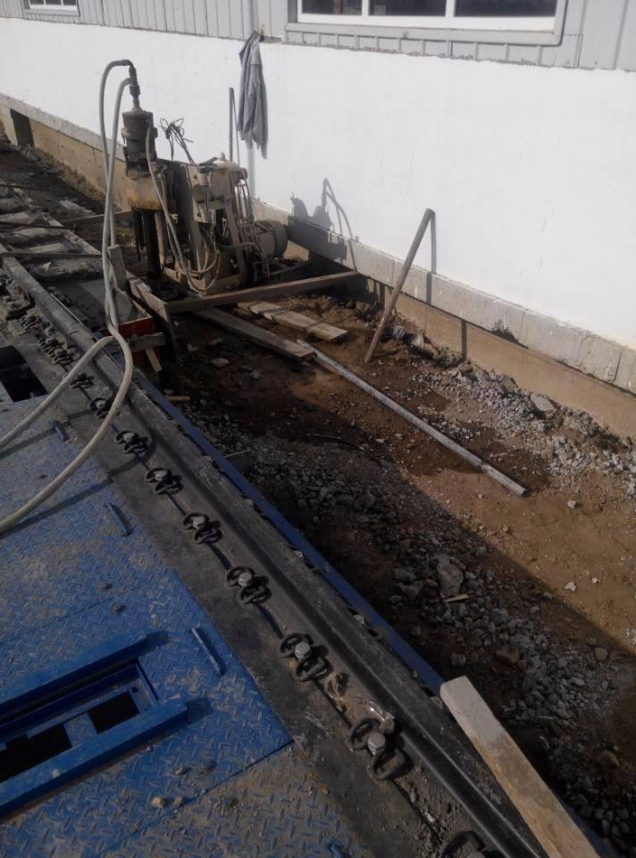 定海注浆治理铁路高路基沉陷病害